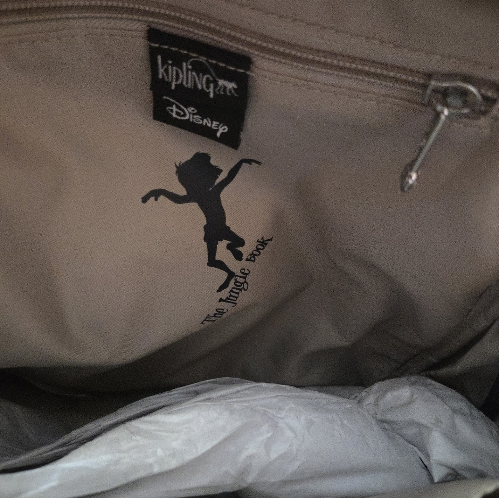 Kipling Jungle Book Black Backpack - Picture 3 of 4